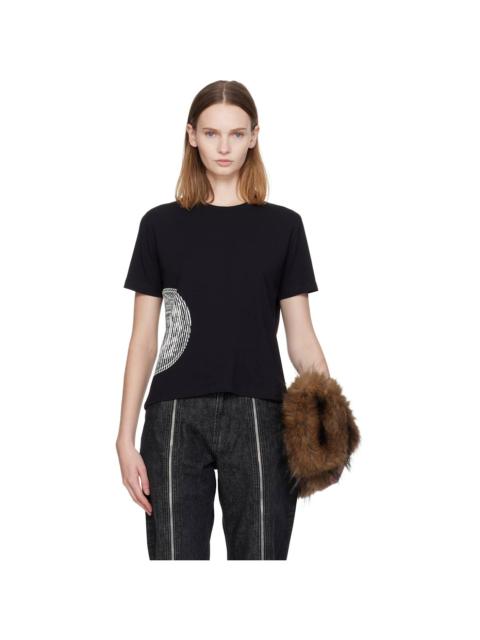 Black 'The Laurel Stamped' Baby T-shirt