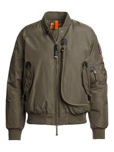 pocket-detail bomber jacket