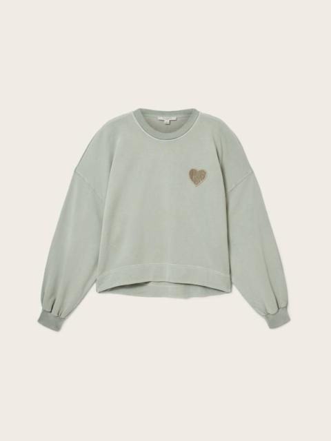 LOVER OVERSIZED CREW NECK SWEATSHIRT