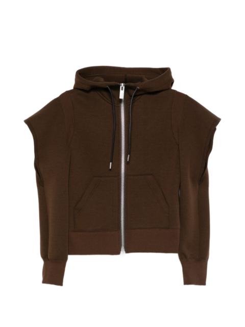 hooded zip hoodie