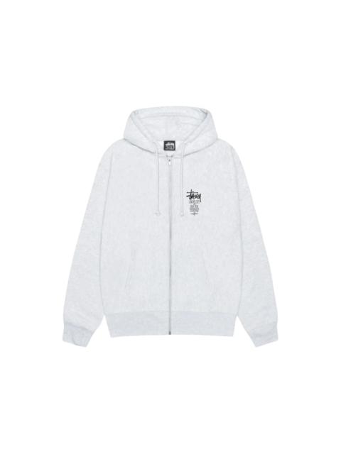 Stussy Swim Out Zip Hoodie Ash Heather