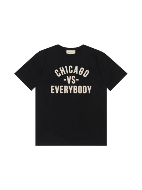 Gucci CHICAGO VS. EVERYBODY T-shirt Black