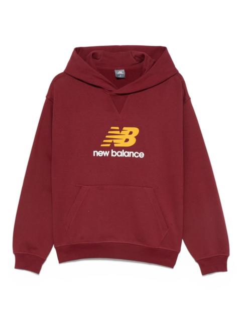 logo-print hoodie