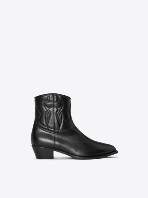 BOOT 02  EMBROIDERED CALF