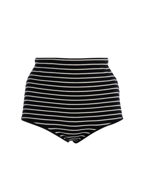 Alissa Striped Knit Briefs stripe