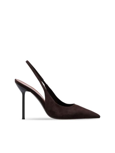 105mm slingback pointed-toe pumps