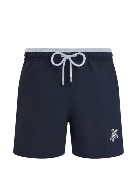 Bicolor swim shorts
