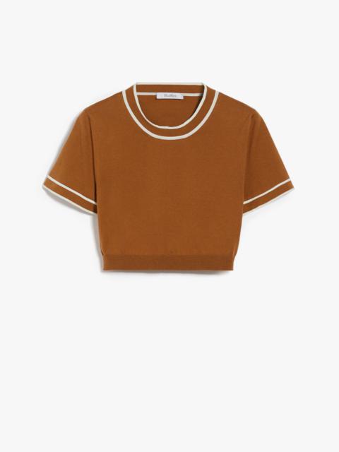 USCIO Cotton yarn cropped jumper