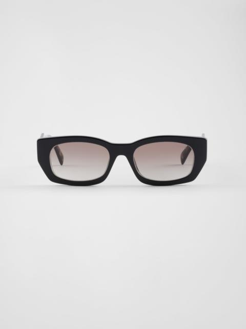 Sunglasses with the Prada logo