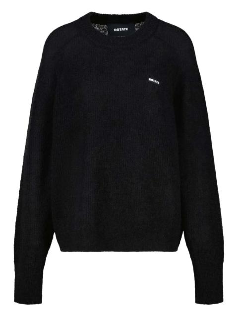 logo-detail crew-neck sweater