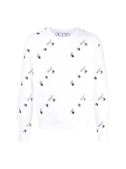 Men's Off-White SS21 Large Logo Printing White OMBA025R21FLE0090110