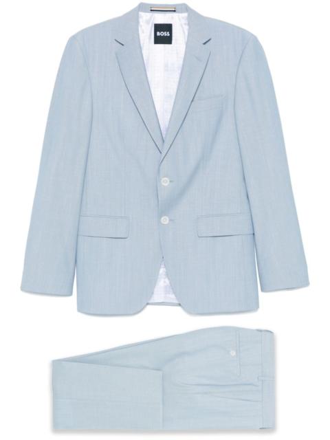 single-breasted suit