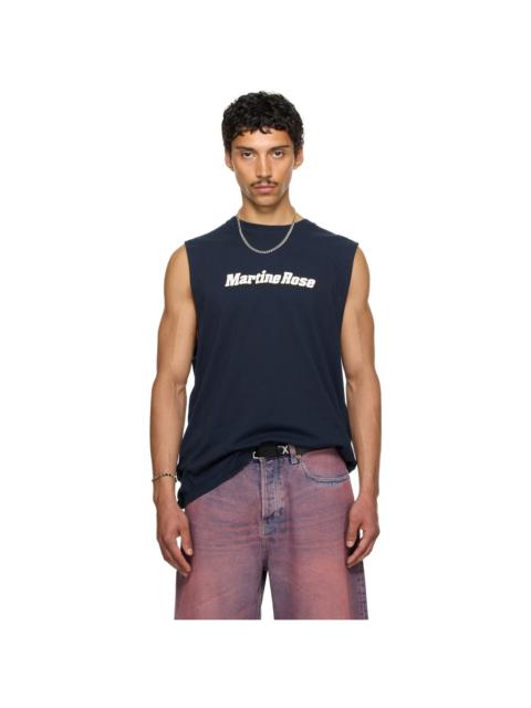 SSENSE Exclusive Navy Double T-shirt