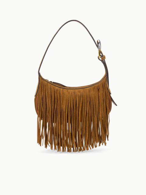 STAUD OWEN BAG TAN FRINGE