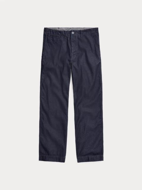 Indigo Rinsed Denim Field Pant