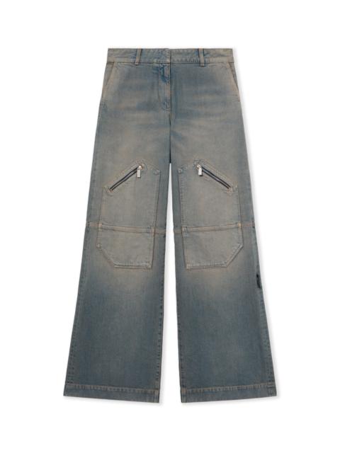 Big Pockets Denim Pants