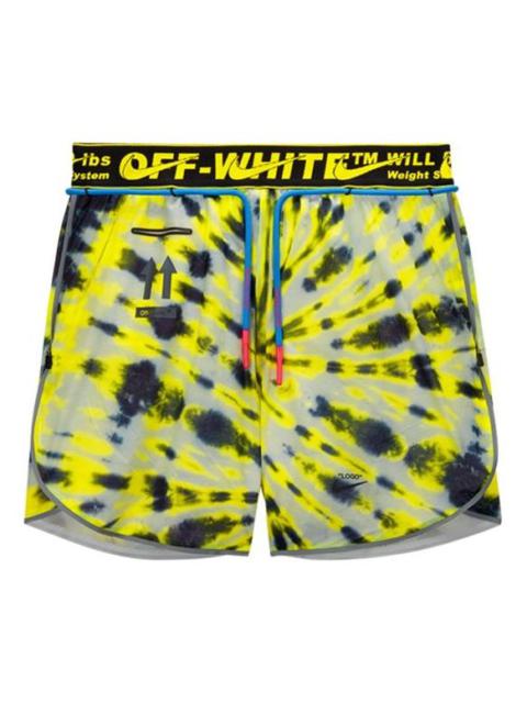 (WMNS) Nike x Off-White NRG Shorts 'Fluorescence Yellow' CK4809-702