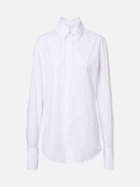 Cotton poplin shirt