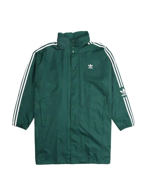 adidas originals Long WB Medium Style Wind Coat Male Green FL0012