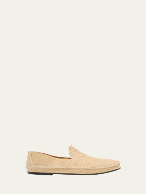 Tyler Python Moccasin Loafers
