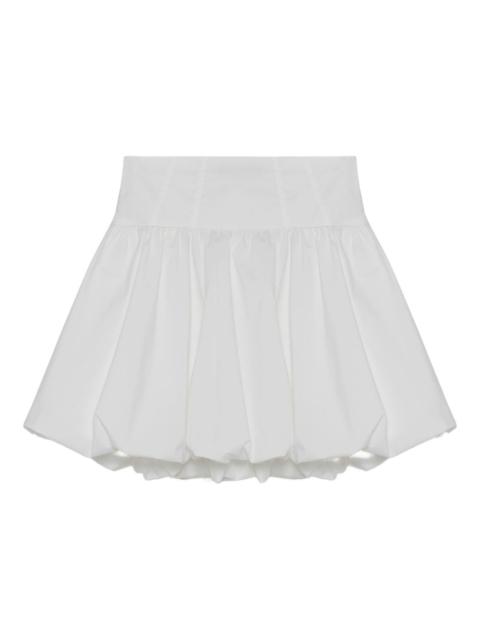 Pippa bubble-hem mini skirt