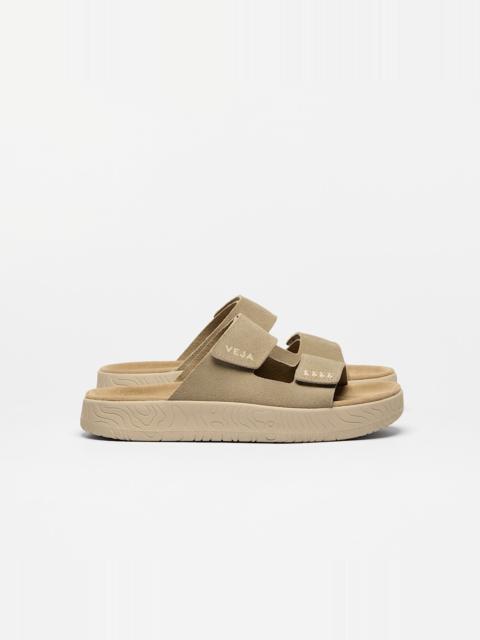 ETNA SUEDE TAUPE ALMOND