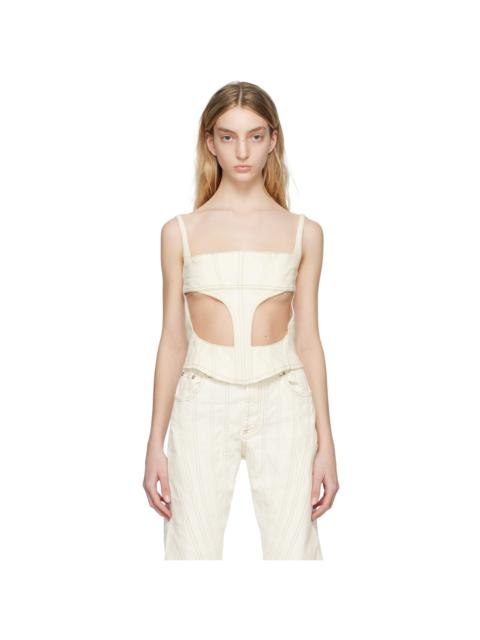 SSENSE Exclusive Off-White Tank Top