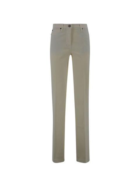straight-leg trousers