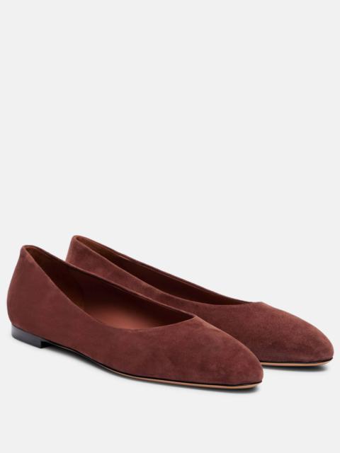 Lavinia suede ballet flats