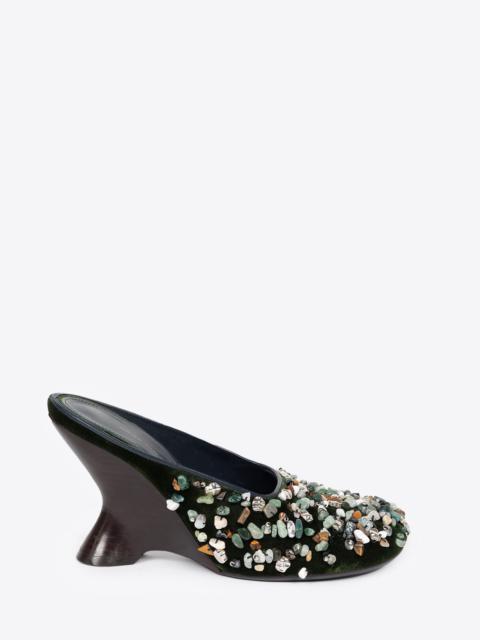EMBELLISHED MULES