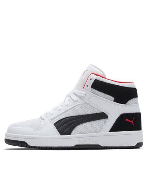 PUMA Rebound LayUp Mesh 'White Black' 370913-02