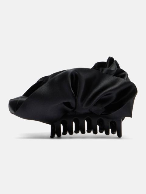 Satin hair clip