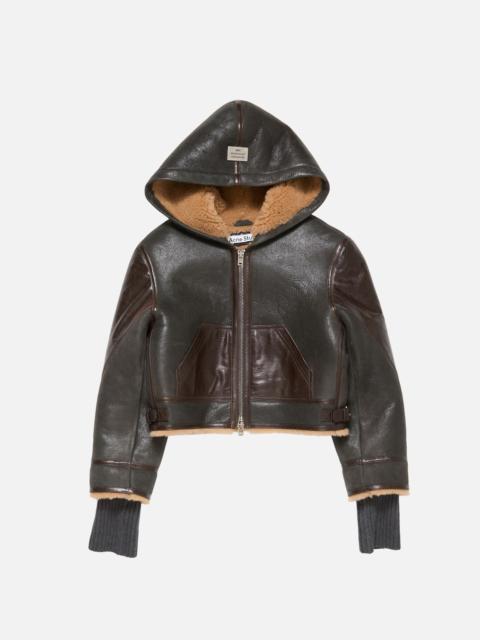 Shearling jacket - Brown/beige