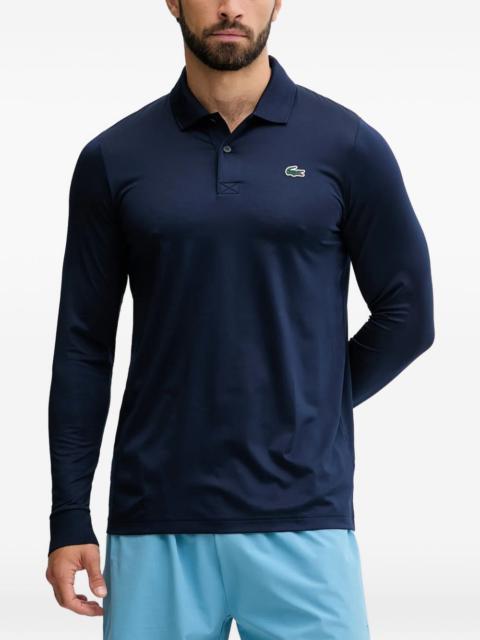 long-sleeve polo shirt