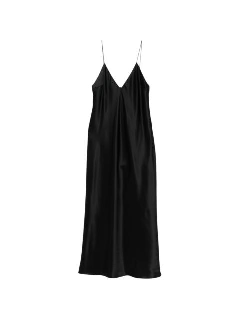 Taja V-neck strap dress