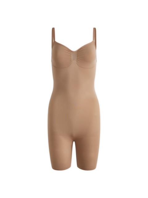 SKIMS Seamless Sculpt Bodysuit Mid-Thigh W/ Open Gusset