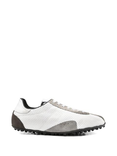 Maison Margiela Textured Panelled Sneakers