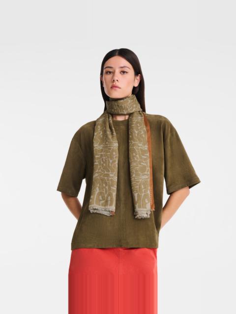 La Cavalcade Longchamp Stole Artichoke - Modal