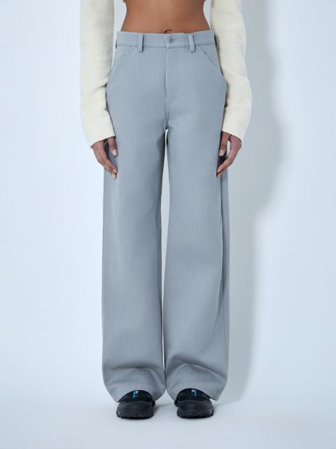 Wide-Leg Tailored Trousers
