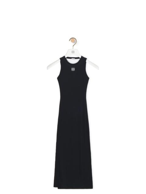 Anagram tank dress in cotton