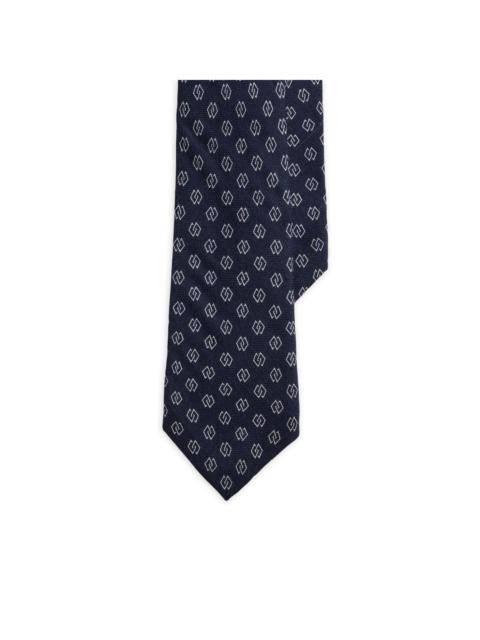 linked-diamonds tie