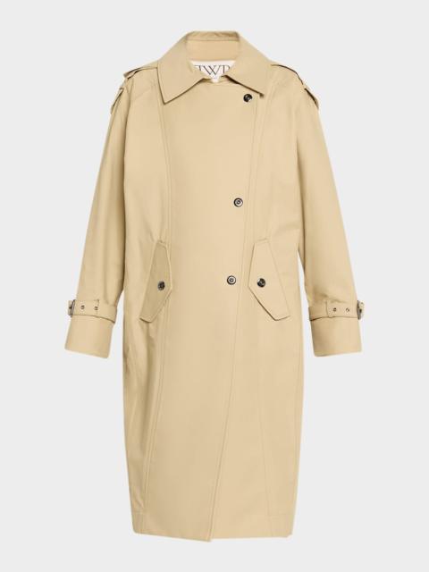 Bogie Long Trench Coat
