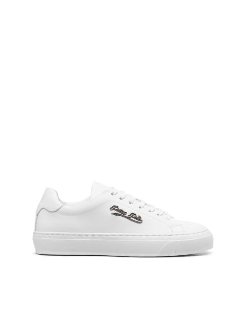 Signature low-top sneakers