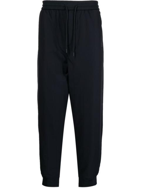 elasticated drawstring track pants