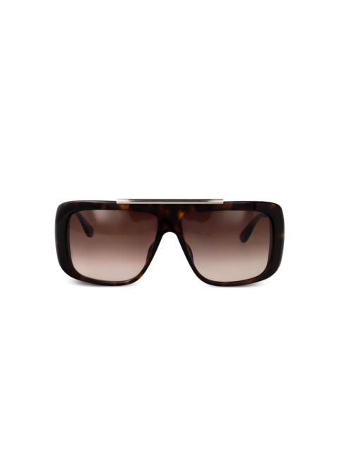 oversized square-frame sunglasses