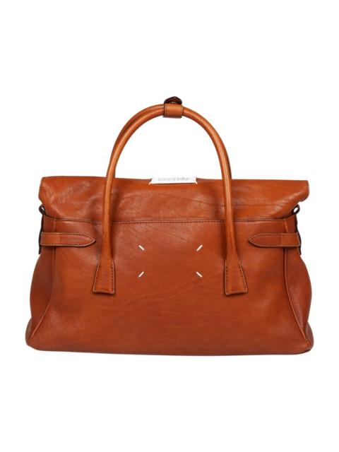 5ac Handbag In Vintage Cognac Leather