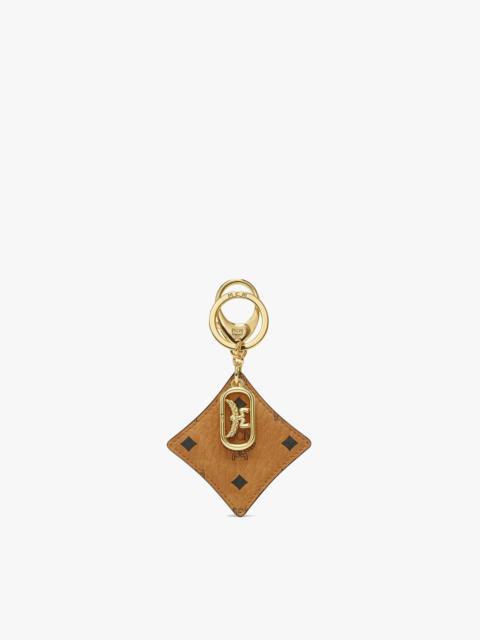 Aren Bicolor Diamond Key Charm in Visetos