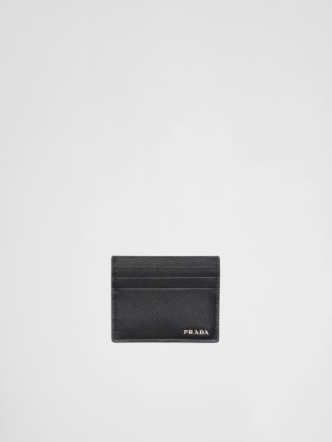 Saffiano leather card holder