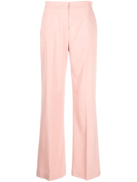 flared tailored trousers