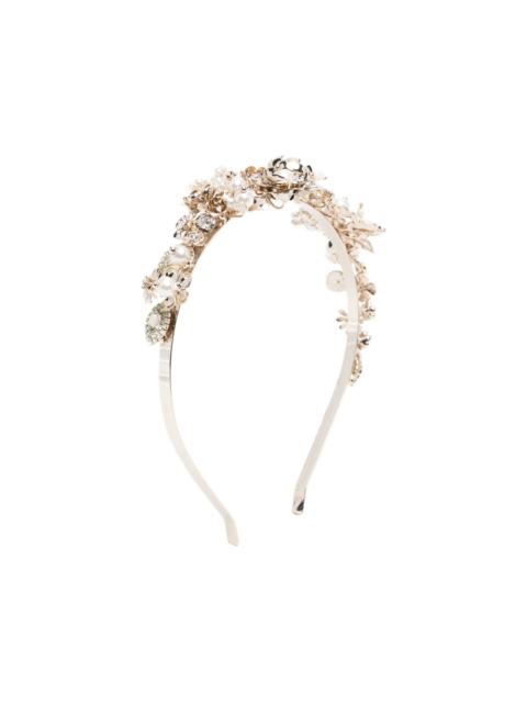 Bouquet embellished headband
